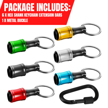 Black Friday Sale🔥1/4" Hexagonal screwdriver head bracket hiking buckle