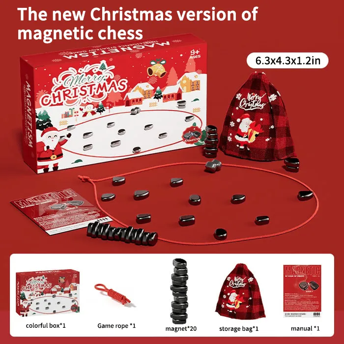 🎄 Christmas Carnival 49% OFF-Magnetic Chess Game🔥