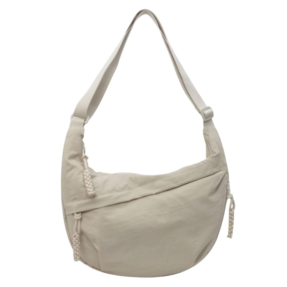 🎉Last Day Promotion 49% OFF - ✨ Stylish Plain Color Nylon Crossbody Bag 
