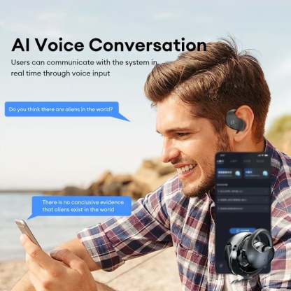 🏆LAST DAY SALE 50% OFF⏰AI Translation Wireless OWS Bluetooth5.4 Earphones