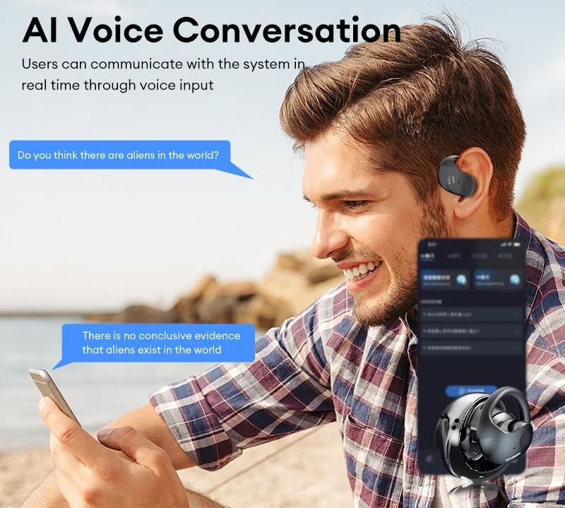 🎄Christmas Hot Sale 49% OFF🔥HY-T26 Pro Wireless Bluetooth Translation Earbuds