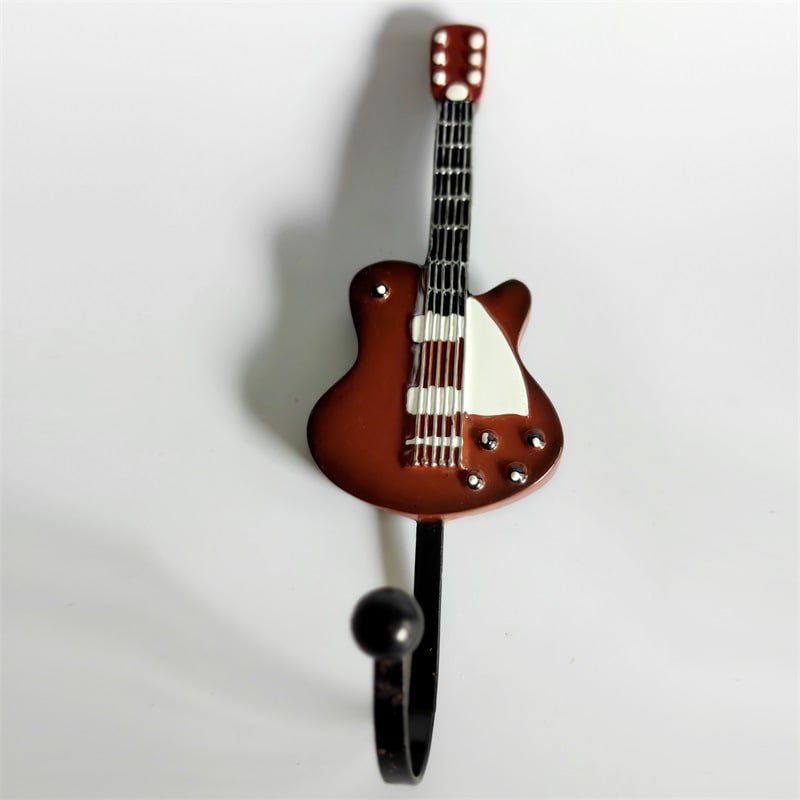 🎸Vintage Guitar Shaped Decorative Hooks Rack