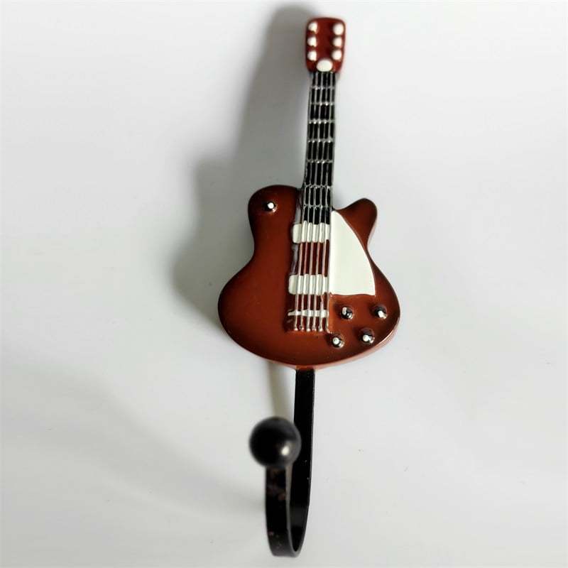 🎸Vintage Guitar Shaped Decorative Hooks Rack