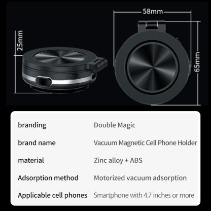 49% OFF💥💥-Vacuum Magnetic Car Phone Holder🔥🔥