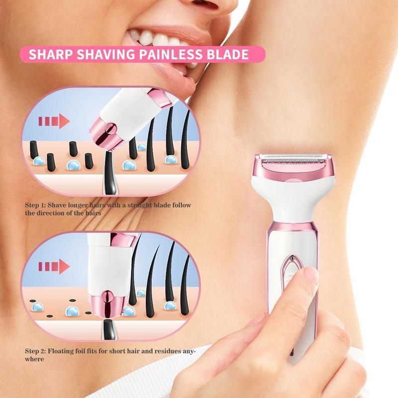 đLast Day 49% OFF - Comfort 4 in 1 Electric Lady Shaver