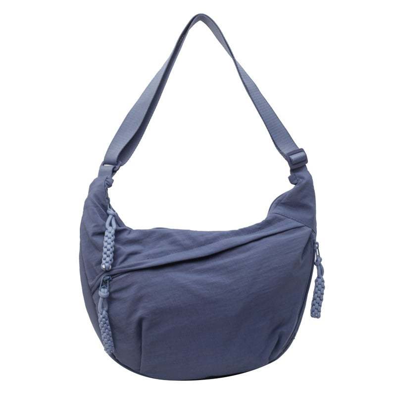 🎉Last Day Promotion 49% OFF - ✨ Stylish Plain Color Nylon Crossbody Bag 