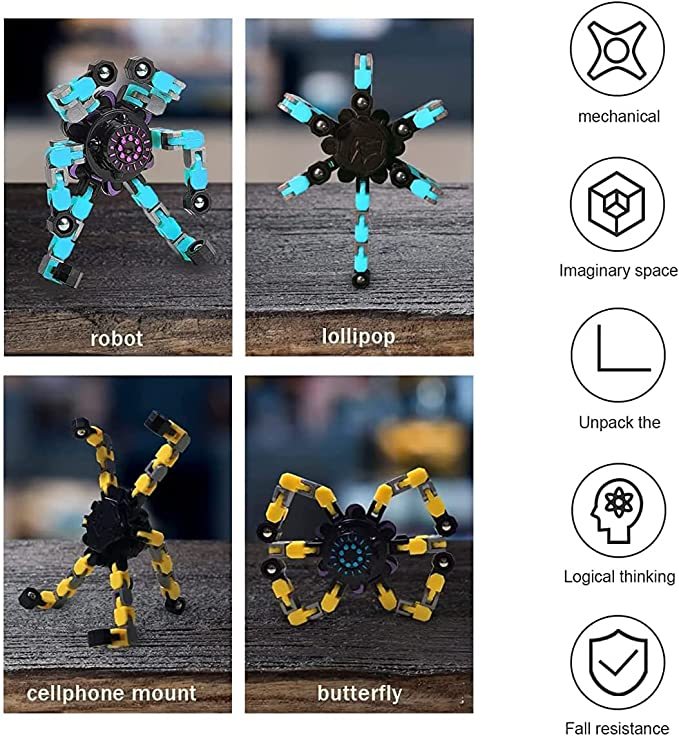 Transformable Fingertip Gyro