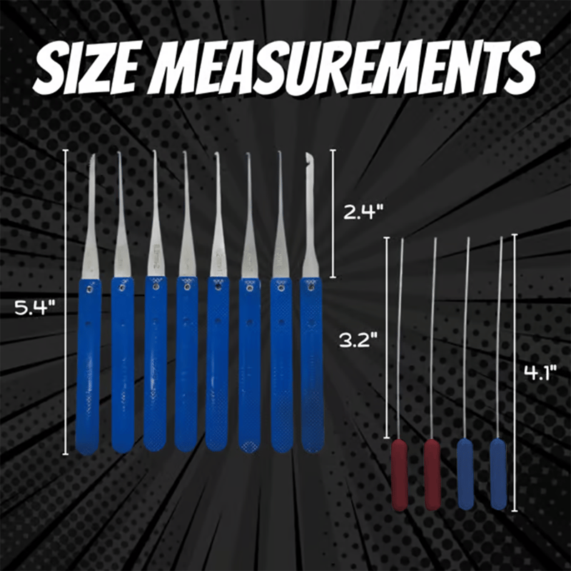 🎅Christmas Hot Sale - 12 pc Broken Key Extractor and Removal Tool Set