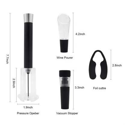 🔥Wine Air Pressure Pump Opener Set