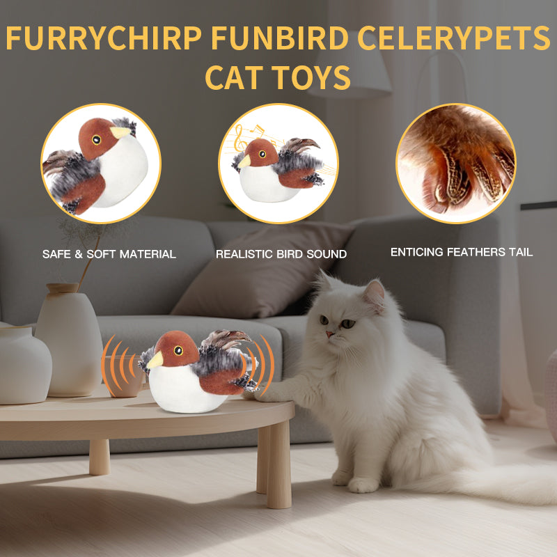 Interactive-chirping-bird-cat-toy-with-catnip-and-feather-attachments