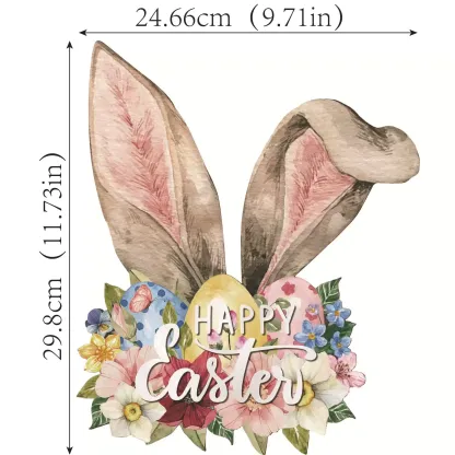 🎁Last Day Promotion 49% OFF🔥Easter Bunny Wooden Suncatcher🐰🌸