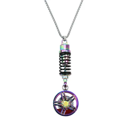 🚗Car Wheel Hub Shock Absorber Pendant