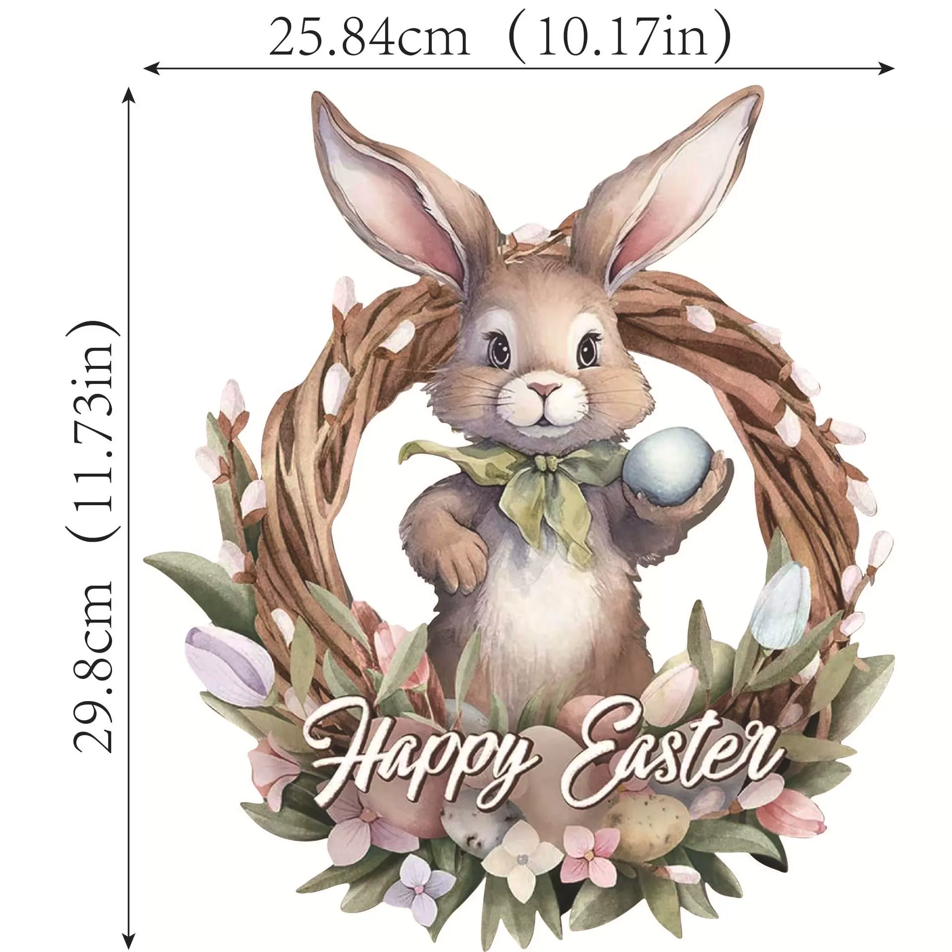 🎁Last Day Promotion 49% OFF🔥Easter Bunny Wooden Suncatcher🐰🌸