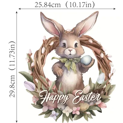 🎁Last Day Promotion 49% OFF🔥Easter Bunny Wooden Suncatcher🐰🌸