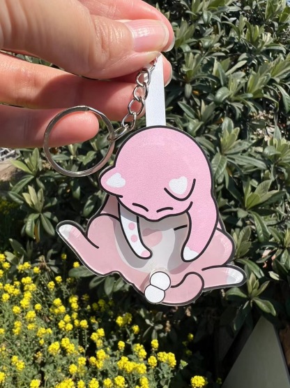 🐾 Creative Pull-Out Play Egg Cat Keychain – Fun, Cute, and Compact! 🐱💖