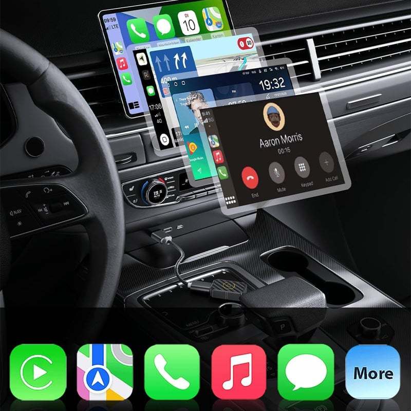 ✨LAST DAY ONLY 49% OFF🔥 Mini Universal Wireless CarPlay Adapter