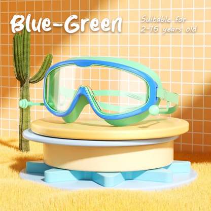 🔥Last week 49% OFF🔥HD children's large frame waterproof and anti-fog swimming goggles