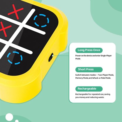 💥LAST DAY SALE 49% OFF💥 Electronic Tic-Tac-Toe Game