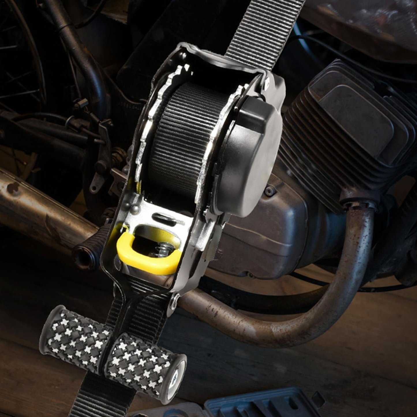 🎄Christmas Sales 49% OFF-Retractable Ratchet Straps (BUY 2 FREE SHIPPING )
