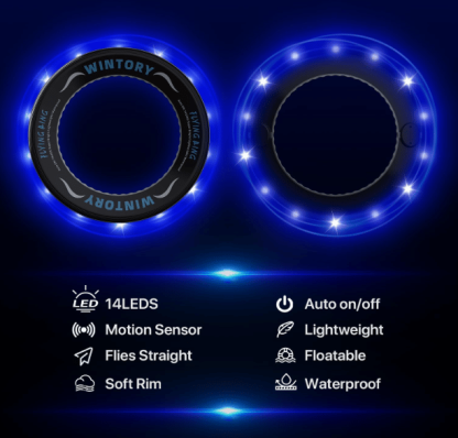 🔥 2025 Latest glowing soft frisbee