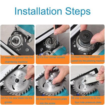 💥LAST DAY SALE 49% OFF💥-45 Degree Tile Chamfering Tool with Base Plate