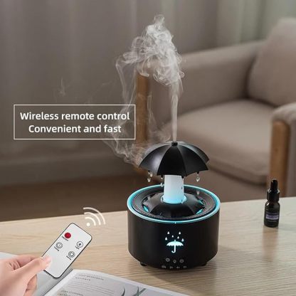 Hot Sale 49% OFF⏰ Rain Umbrella Humidifier & Aroma Diffuser with Soothing Rain Sounds
