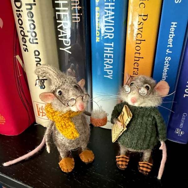 🎅Christmas Hot Sale - Handmade Cute Needle Felted Mouse