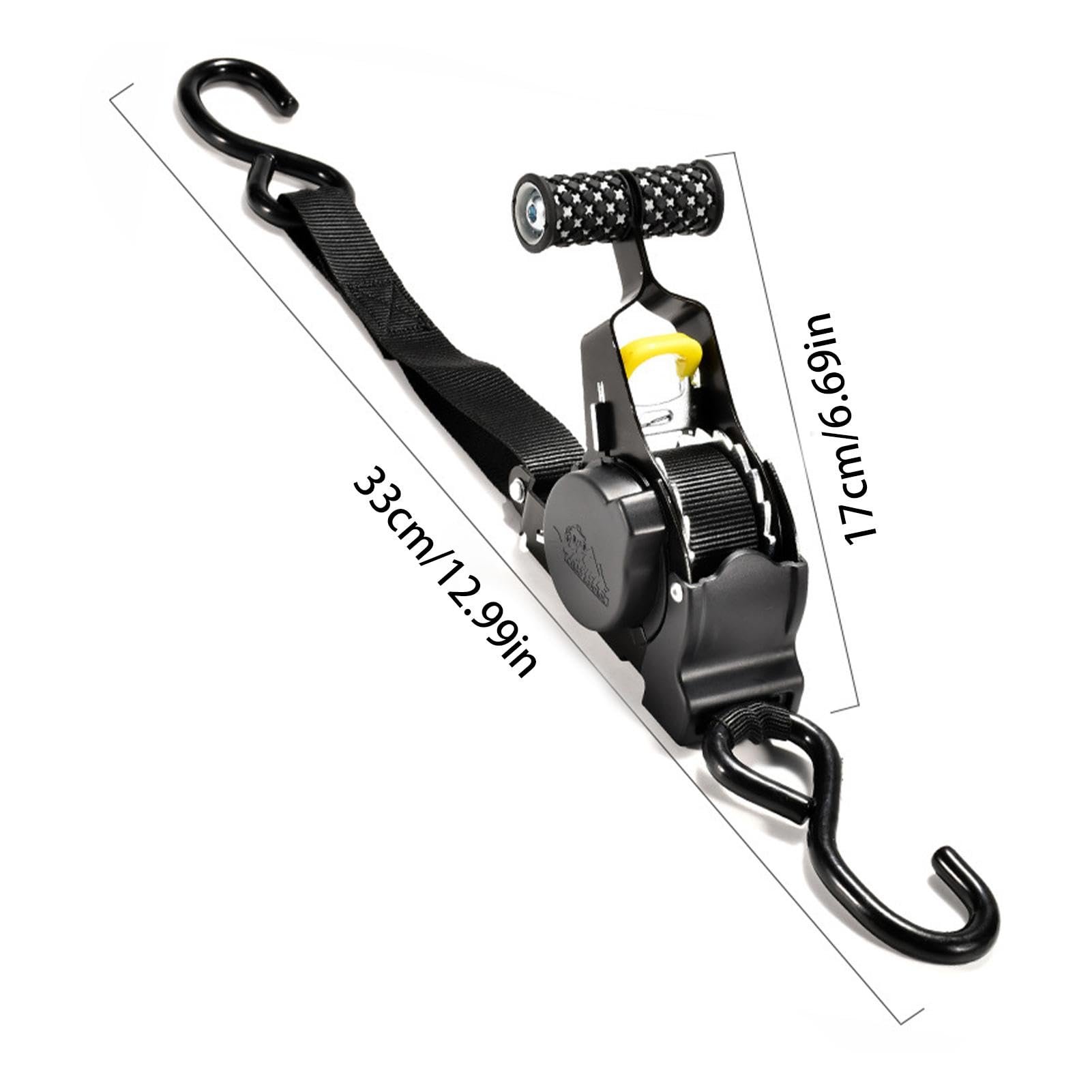 🎄Christmas Sales 49% OFF-Retractable Ratchet Straps (BUY 2 FREE SHIPPING )