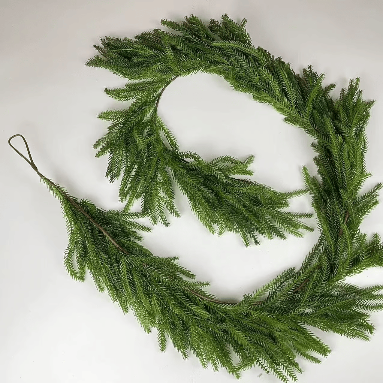Christmas Sale 50% OFF!✨Natural Christmas Greenery - Real Touch Norfolk Pine Garland🌲