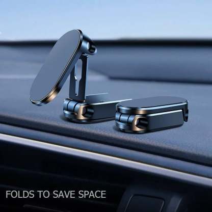 🔥Alloy Folding Magnetic Car Phone Holder