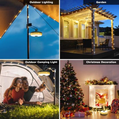 🎅Christmas 49% OFF🎁32.8 FT Camping Outdoor Waterproof String Light