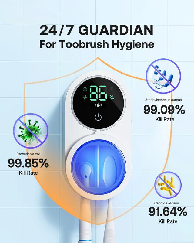 ✨Last Day 49% OFF - Toothbrush Cleaner-Toothbrush sterilizer Oral Care Automated