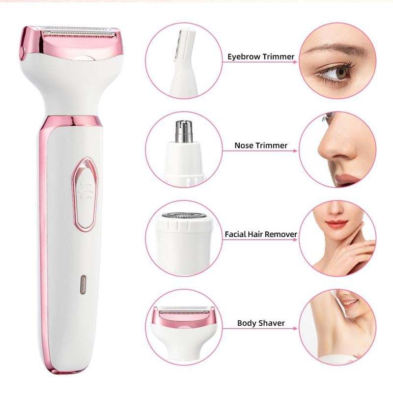 đLast Day 49% OFF - Comfort 4 in 1 Electric Lady Shaver