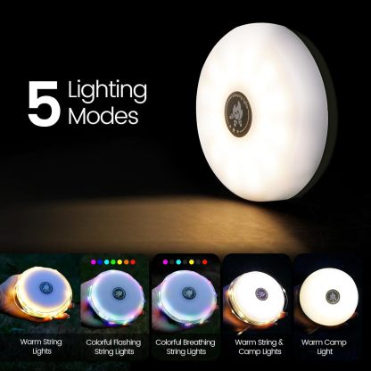 🎅Christmas 49% OFF🎁32.8 FT Camping Outdoor Waterproof String Light