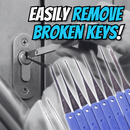 🎅Christmas Hot Sale - 12 pc Broken Key Extractor and Removal Tool Set