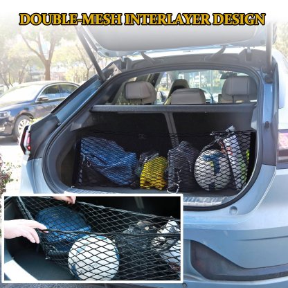 2025 New Arrival🚗-Car Rear Cargo Pocket Mesh Net