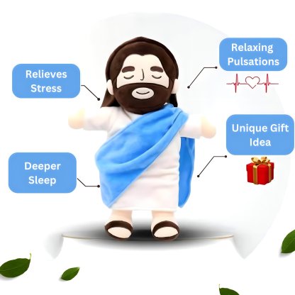 🎁Last Day Promotion 49% OFF-✝️Comforting Christ - Jesus Breathing Plushie💖