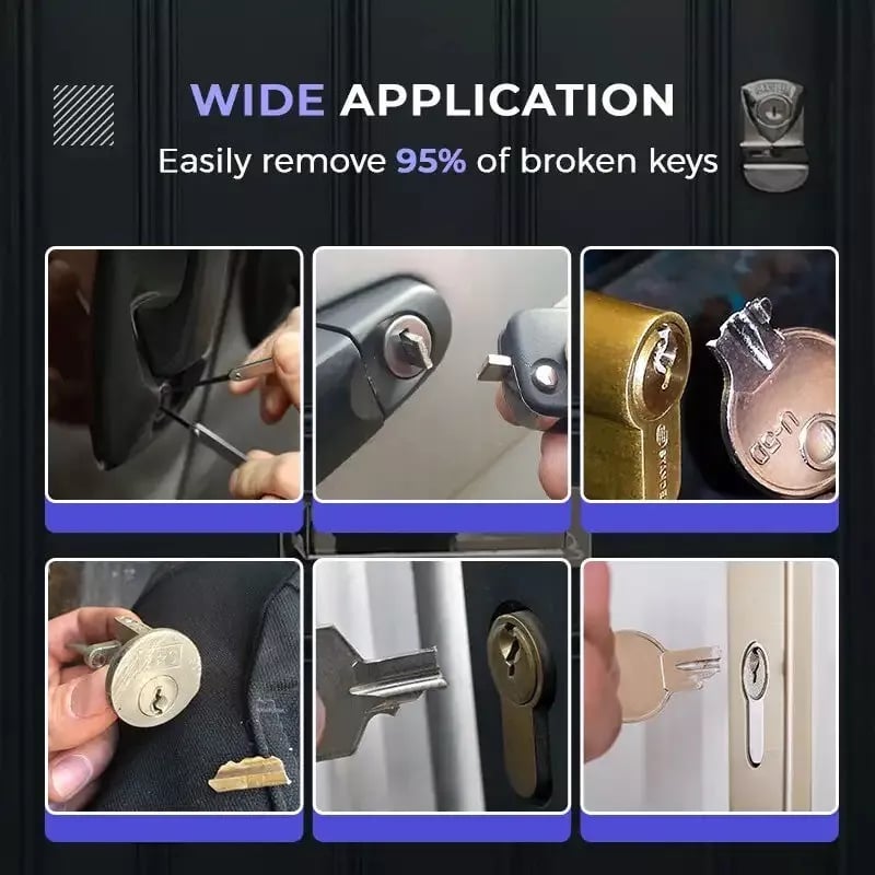 🎅Christmas Hot Sale - 12 pc Broken Key Extractor and Removal Tool Set