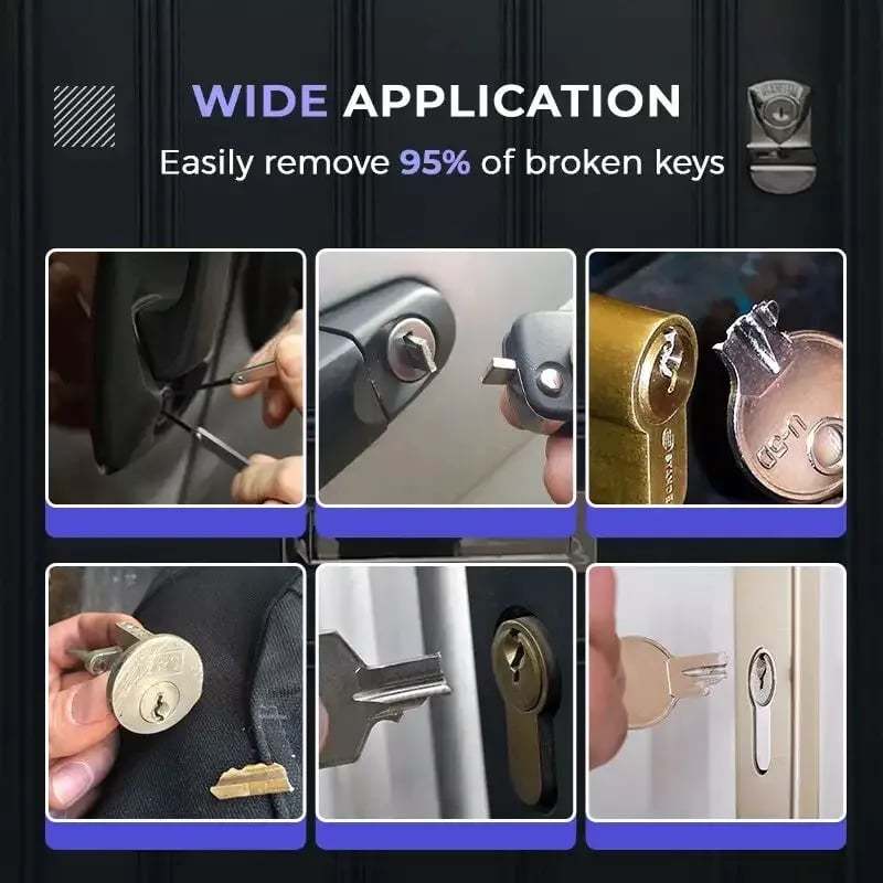 🎅Christmas Hot Sale - 12 pc Broken Key Extractor and Removal Tool Set