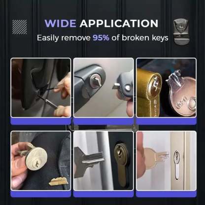 🎅Christmas Hot Sale - 12 pc Broken Key Extractor and Removal Tool Set