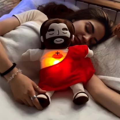🎁Last Day Promotion 49% OFF-✝️Comforting Christ - Jesus Breathing Plushie💖
