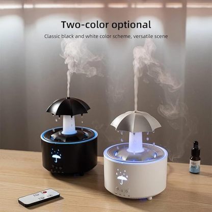 Hot Sale 49% OFF⏰ Rain Umbrella Humidifier & Aroma Diffuser with Soothing Rain Sounds