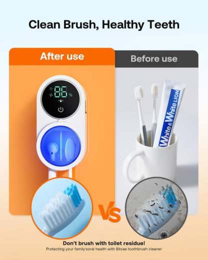 ✨Last Day 49% OFF - Toothbrush Cleaner-Toothbrush sterilizer Oral Care Automated