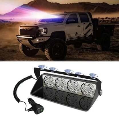 New suction cup flash light car front windshield
