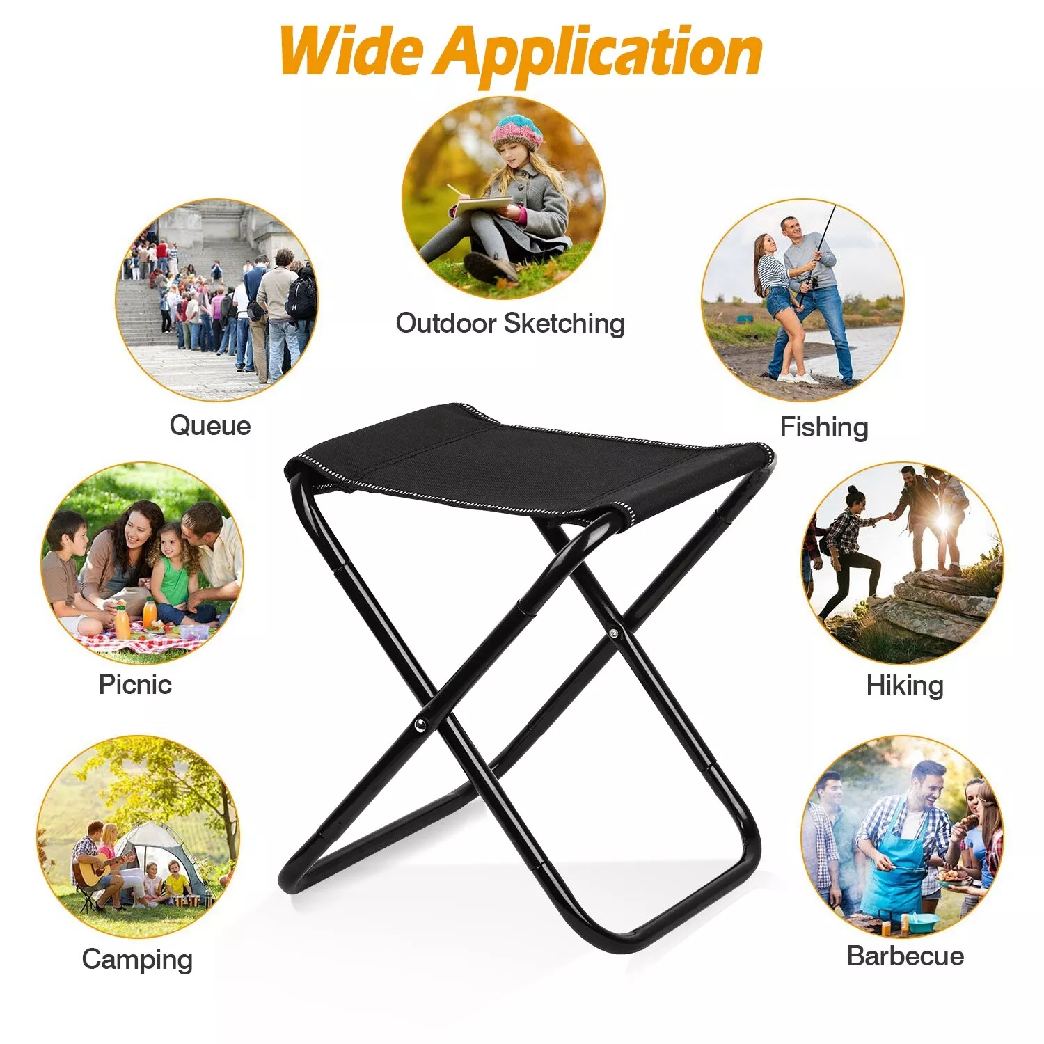 Mini Portable Folding Stool Camping Chair🌲