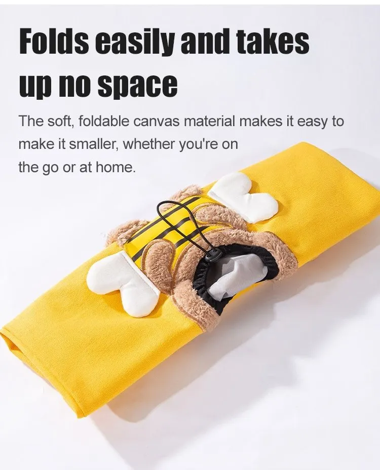 Foldable pet carrier bag