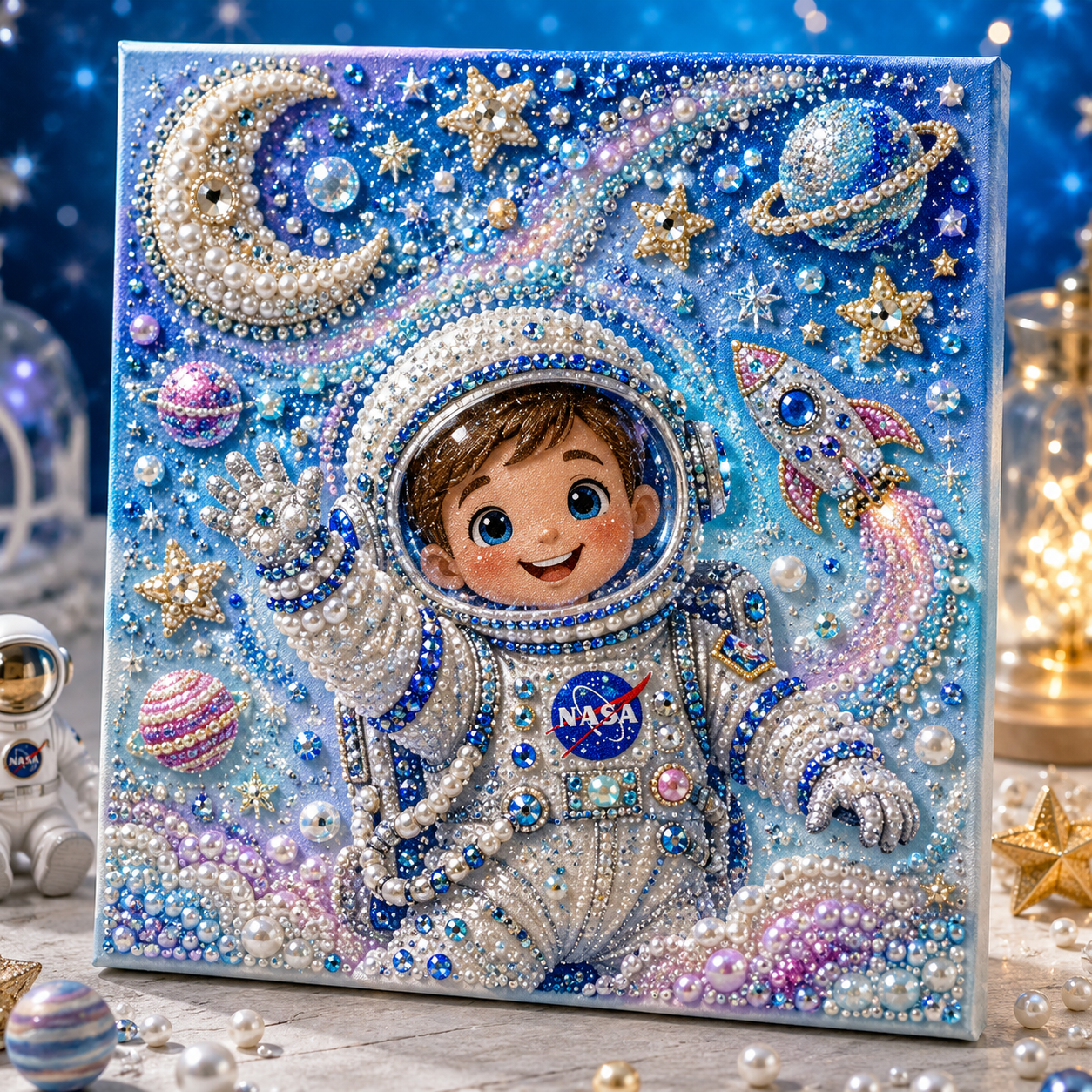 🖼️Career Dream Pearl Art DIY Kit for Kids