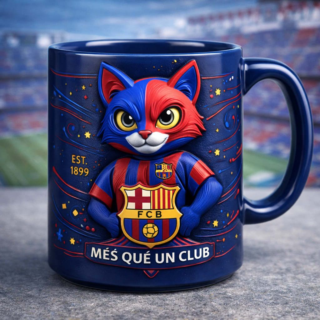 Football Club Mascot – Collector’s Mug