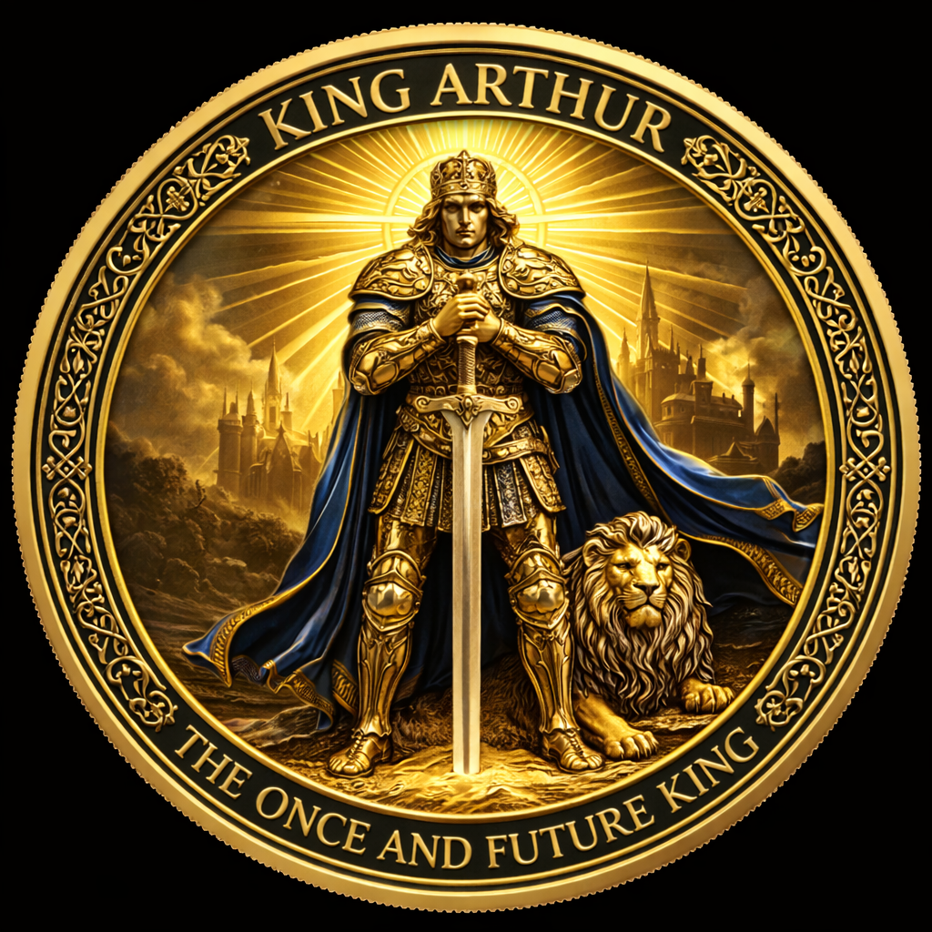 King Arthur Commemorative Coin