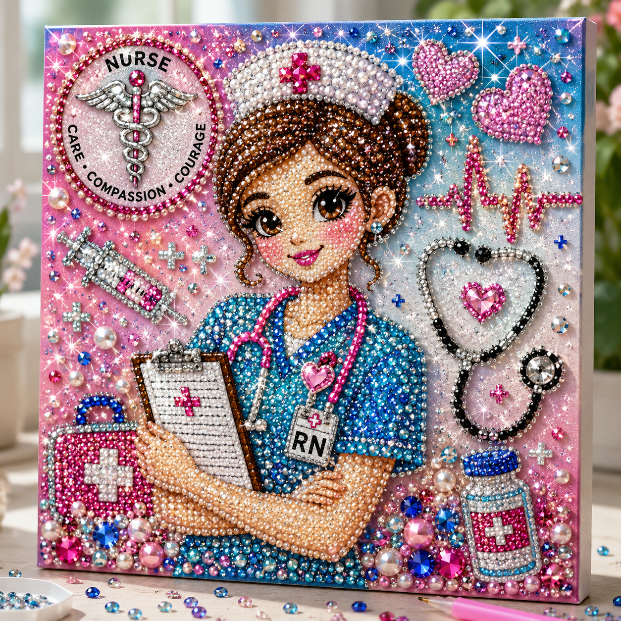 🖼️Career Dream Pearl Art DIY Kit for Kids
